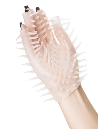 Перчатка для чувственного массажа Штучки-Дрючки фото 2