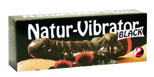 Реалистичный рельефный вибратор Naturvibrator черный фото 4