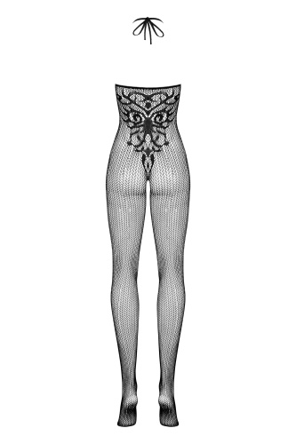 Чёрный боди-комбинезон S/L фото 6