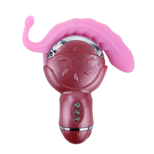 Клиторальный стимулятор с вагинальным отростком Rolling Fun 2 фото 2