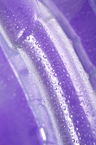 Реалистичный фаллоимитатор Toyfa Cryst 15 см прозрачный фото 9