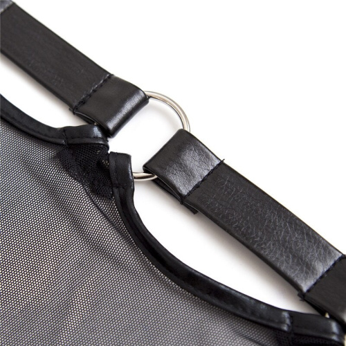 Мужские трусики-стринги с сеточкой фото 6