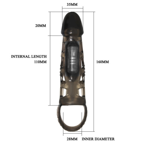 Насадка на пенис с петлей для мошонки фото 4