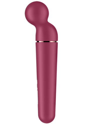 Перезаряжаемый вибромассажер с плавающей головкой Satisfyer Planet Wand-er Rose фото 5