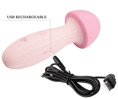 Перезаряжаемый вибромассажер Pretty Love Mushroom фото 8