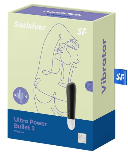 Мини вибратор Satisfyer Ultra Power Bullet 2 черный фото 9