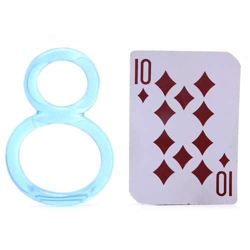 Голубое двухпетельное кольцо Ofinity фото 4