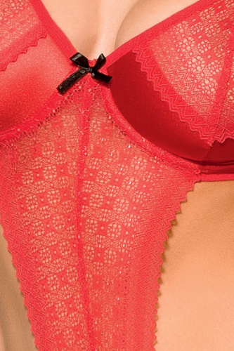 Красное боди Essence XXL/XXXL фото 2