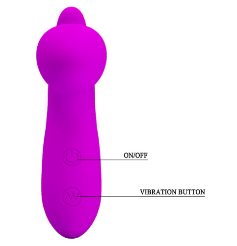 Перезаряжаемый стимулятор простаты с вибрацией Backie розовый фото 6