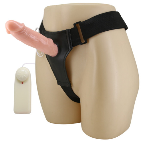 Фаллопротез с вибрацией на трусиках 17 см фото 2