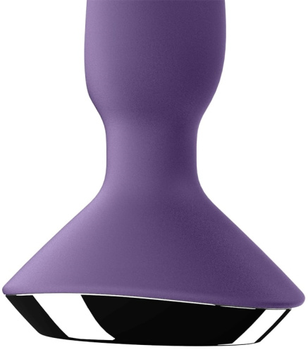 Анальный смарт-стимулятор с вибрацией Satisfyer Plug-ilicious 1 фиолетовый фото 8
