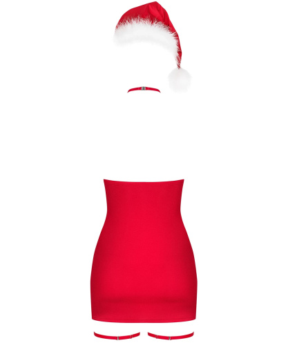 Красный сексуальный комплект Kissmas S/M фото 4