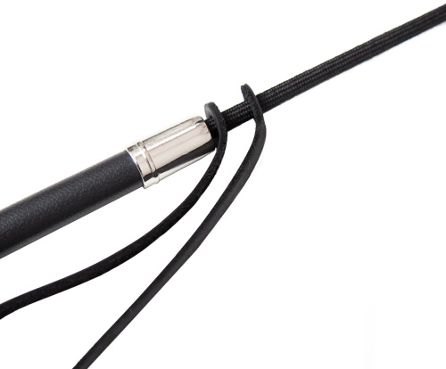 Стек из натуральной кожи 62 см фото 4