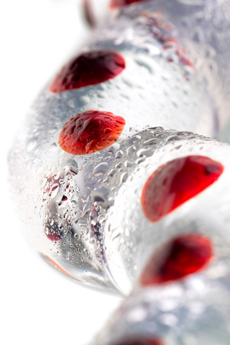 Стеклянный фаллос Змея фото 6