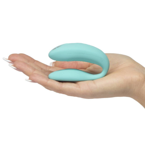 Смарт-вибромассажер для пар We-Vibe Sync мятный фото 5