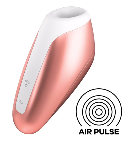 Вакуумно-волновой стимулятор клитора Satisfyer Love Breeze бронзовый фото 6