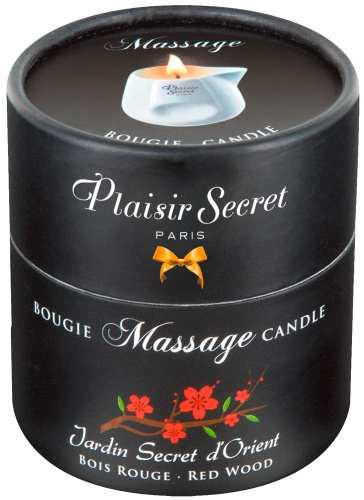 Массажная свеча Plaisir Secret Paris Bois Rouge & Red Wood 80 мл фото 3