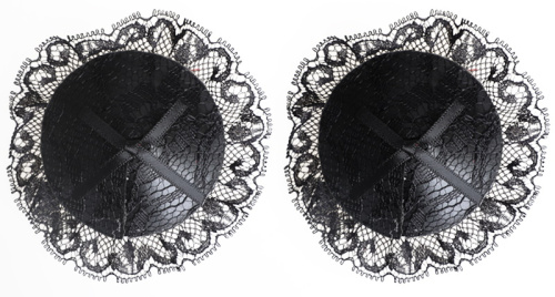 Круглые кружевные пэстисы фото 2