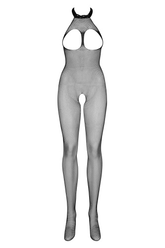 Эффектный комбинезон-сетка с вырезами S/L фото 3