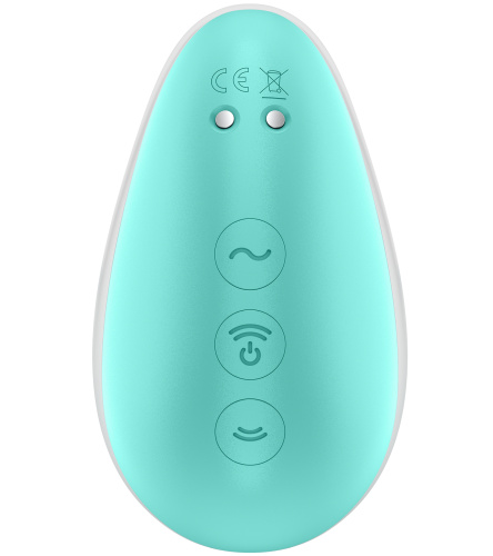 Вакуумно-волновой стимулятор с вибрацией Satisfyer Pixie Dust мятно-розовый фото 6