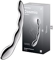 Двусторонний стальной стимулятор Satisfyer Cosmic Crest 2
