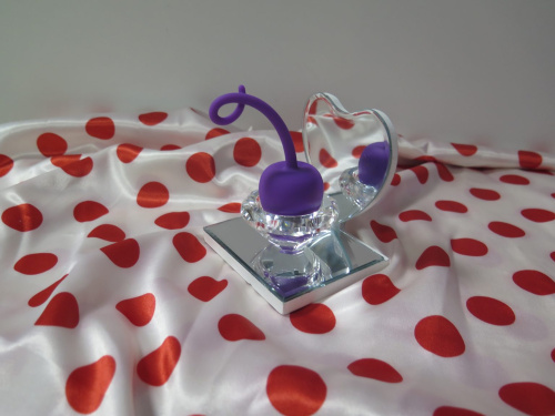 Анальный стимулятор My Secret Cherry фиолетовый фото 3