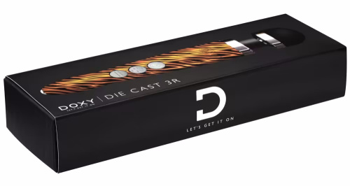 Перезаряжаемый вибромассажер с пульсацией Doxy Die Cast 3R тигровый фото 3