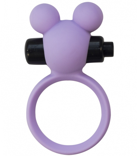 Эрекционное виброкольцо Emotions Minnie Purple фото 3