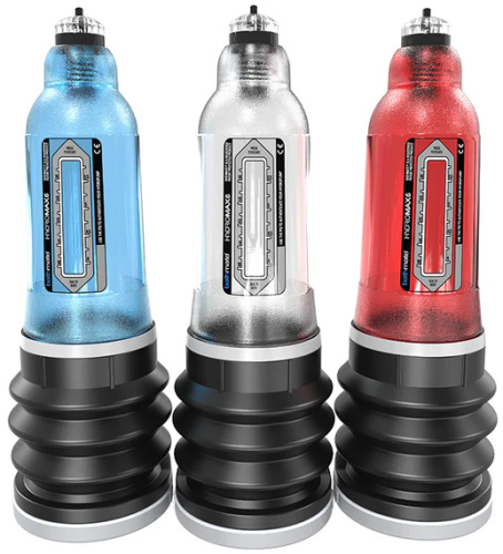 Гидропомпа Bathmate HydroMax5 Brilliant красная фото 4