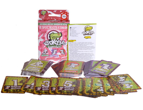 Настольная игра Крокодил Взрослоотвязный 18+ фото 2