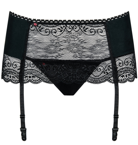Кружевной пояс для чулок с трусиками Miamor L/XL фото 4