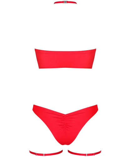 Чувственный красный комплект Kissmas L/XL фото 4