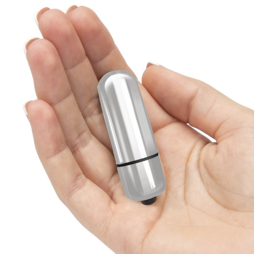 Серебряная вибропуля X-Basic Lovetoy фото 2