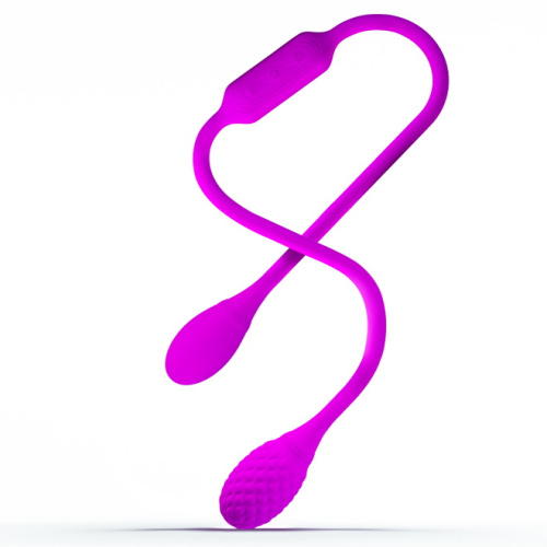 Двойной вибростимулятор Pretty Love Lovers Whip с рельефом фото 3