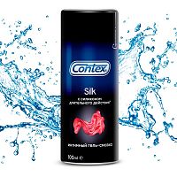 Водно-силиконовая гель-смазка Contex Silk 100 мл