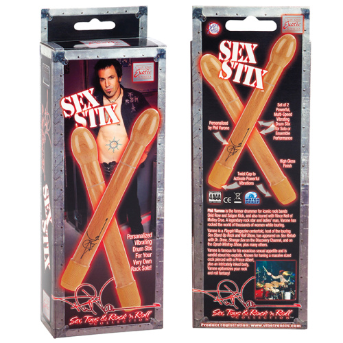 Набор вибраторов барабанные палочки Phil Varone Sex Stix фото 2