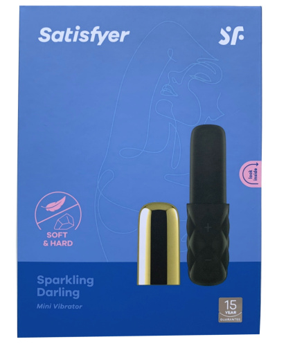 Вибромассажер Satisfyer Sparkling Darling золотой фото 9