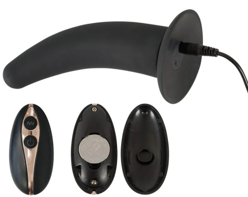 Вибрострапон черного цвета с трусиками RC Vibrating Strap-On фото 6