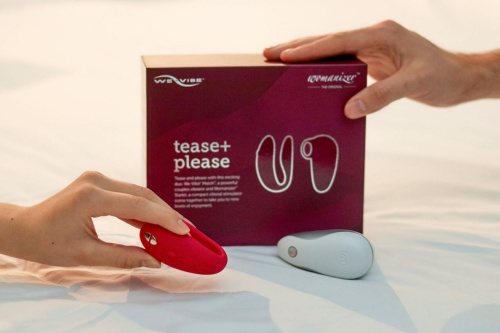 Набор We-vibe Match для пар + вакуумный стимулятор Starlet фото 6