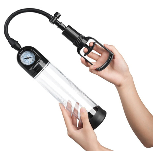 Вакуумная помпа с манометром Men Powerup фото 2