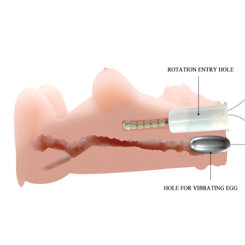 Мастурбатор в виде женщины с вибрацией и ротацией фото 7