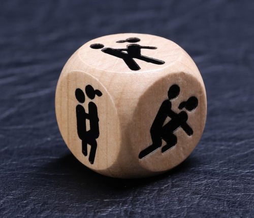 Кубик деревянный Ночь любви фото 3