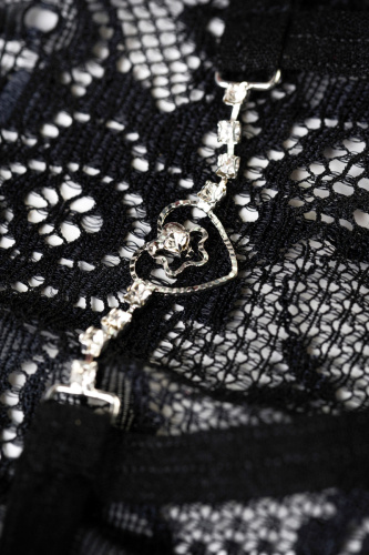 Трусики со стразами Joli Lillian черные OS фото 4