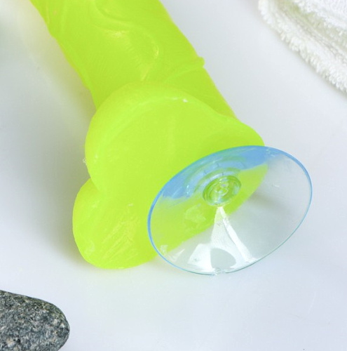 Фигурное мыло Фаворит на присоске 16 см, лимонное 184 гр фото 4