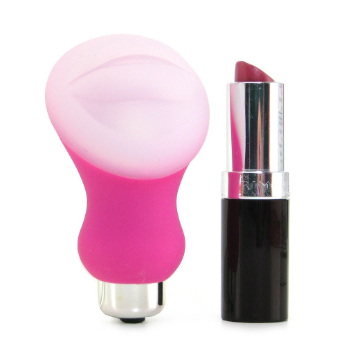 Ледяной вибростимулятор из силикона Posh Kiss фото 4