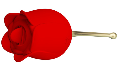 Клиторальный стимулятор Rose Lover в виде розочки фото 4