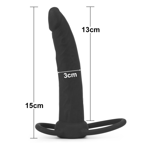 Насадка для двойного проникновения Silicone Fantasy Double Prober 15 см фото 4