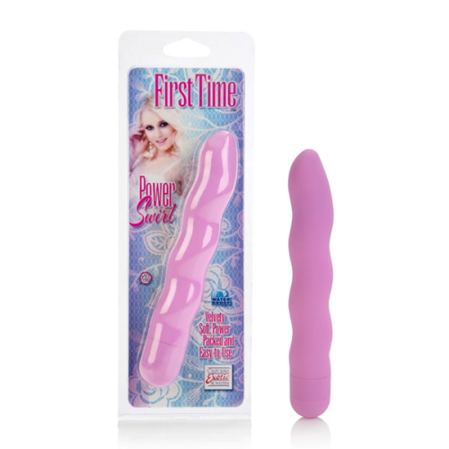 Вибратор First Time Power Swirls Pink фото 4
