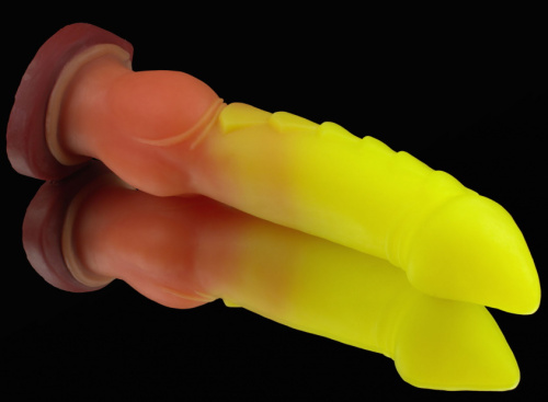 Фаллоимитатор Огненный Дракон 28 см фото 3