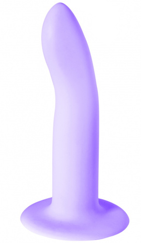 Гнущийся нереалистичный фаллос на присоске Flow Tender 17 см фото 3